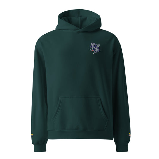 Sweat à capuche oversize unisexe – vue de dos hoodie