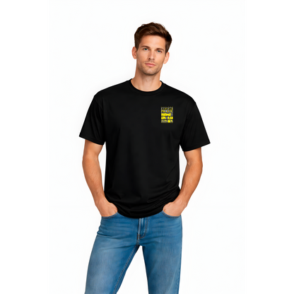 T-shirt noir Explore Summer Paradise – streetwear été homme