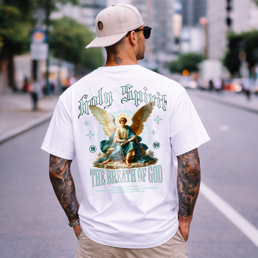 T-shirt oversize Angel 777 Holy Spirit