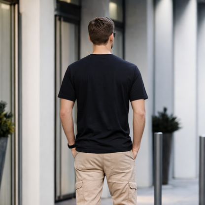 T-shirt Noir Streetwear Soldier Fortune