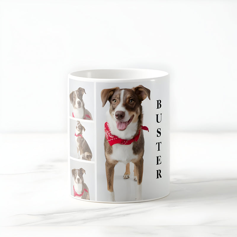 Mug personnalisé photo de chien – cadeau amoureux animaux
