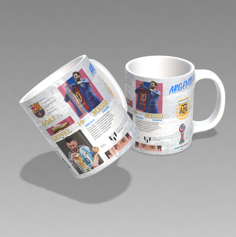 Mug Lionel Messi Argentine Champion du Monde