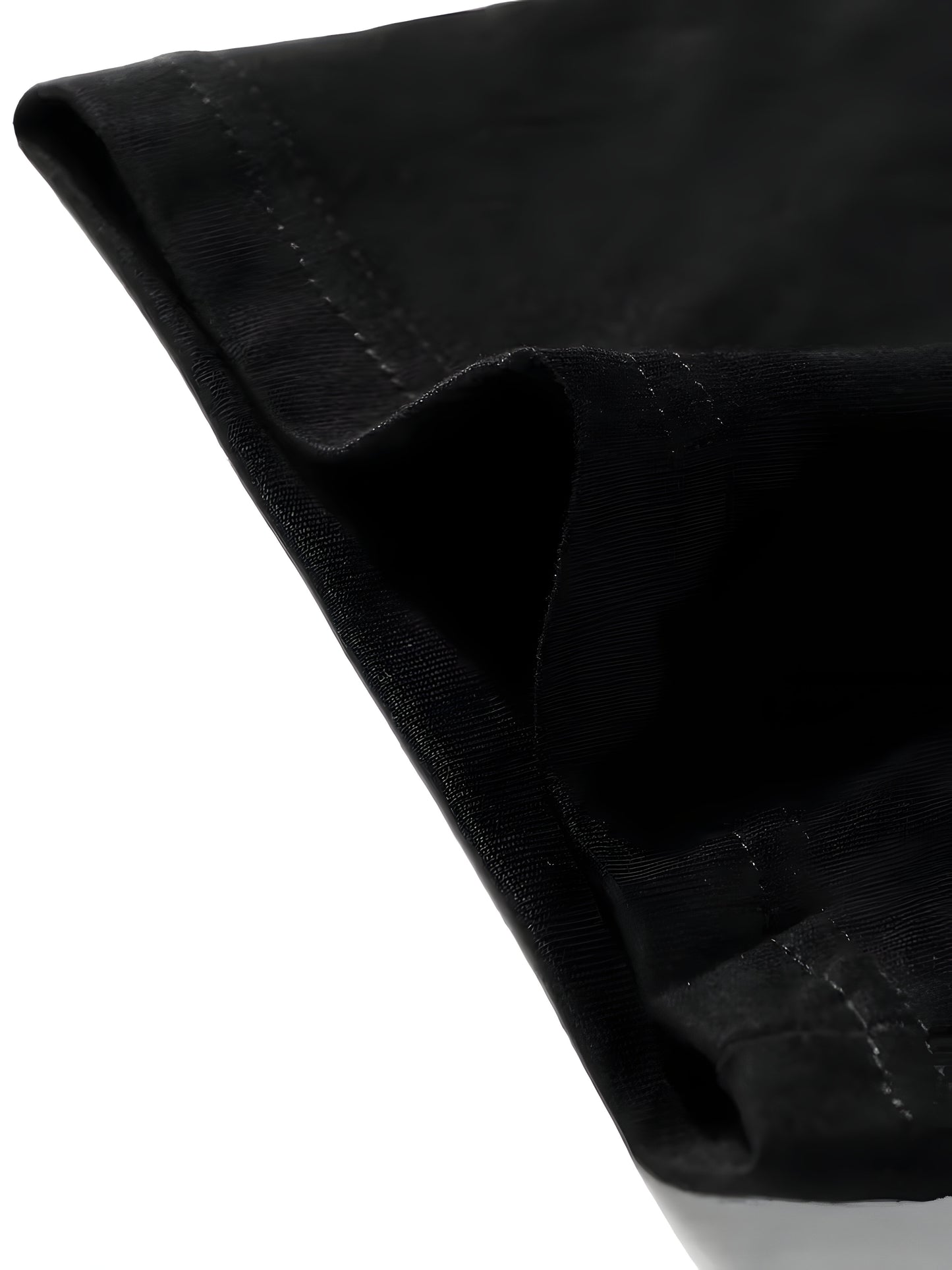 T-shirt noir homme minimaliste – Logo discret poitrine