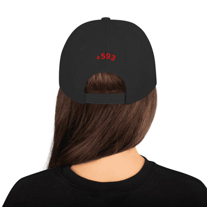 Casquette snapback Équateur La Tri – vue arrière cadeau fan