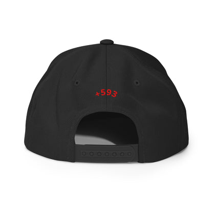 Casquette snapback Équateur La Tri vue de dos – supporter Ecuador Copa 2026