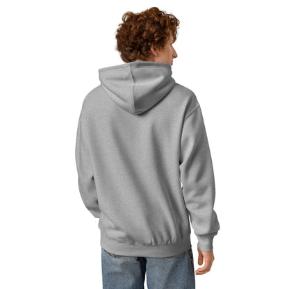 Sweat à capuche oversize Portugal gris carbone dos - Cristiano Ronaldo