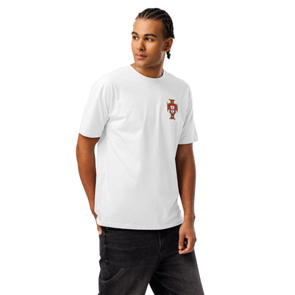 T-shirt premium Cristiano Ronaldo Portugal blanc - football