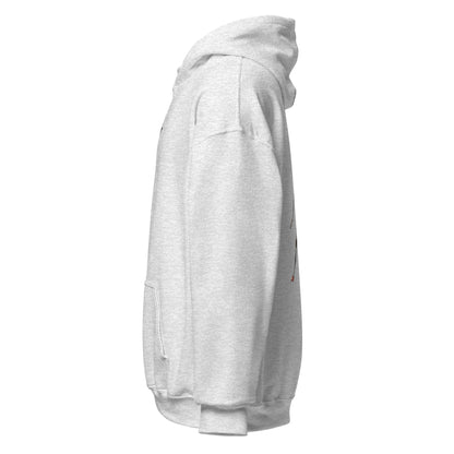 Pull à capuche CR7 Cristiano Ronaldo gris clair – profil gauche