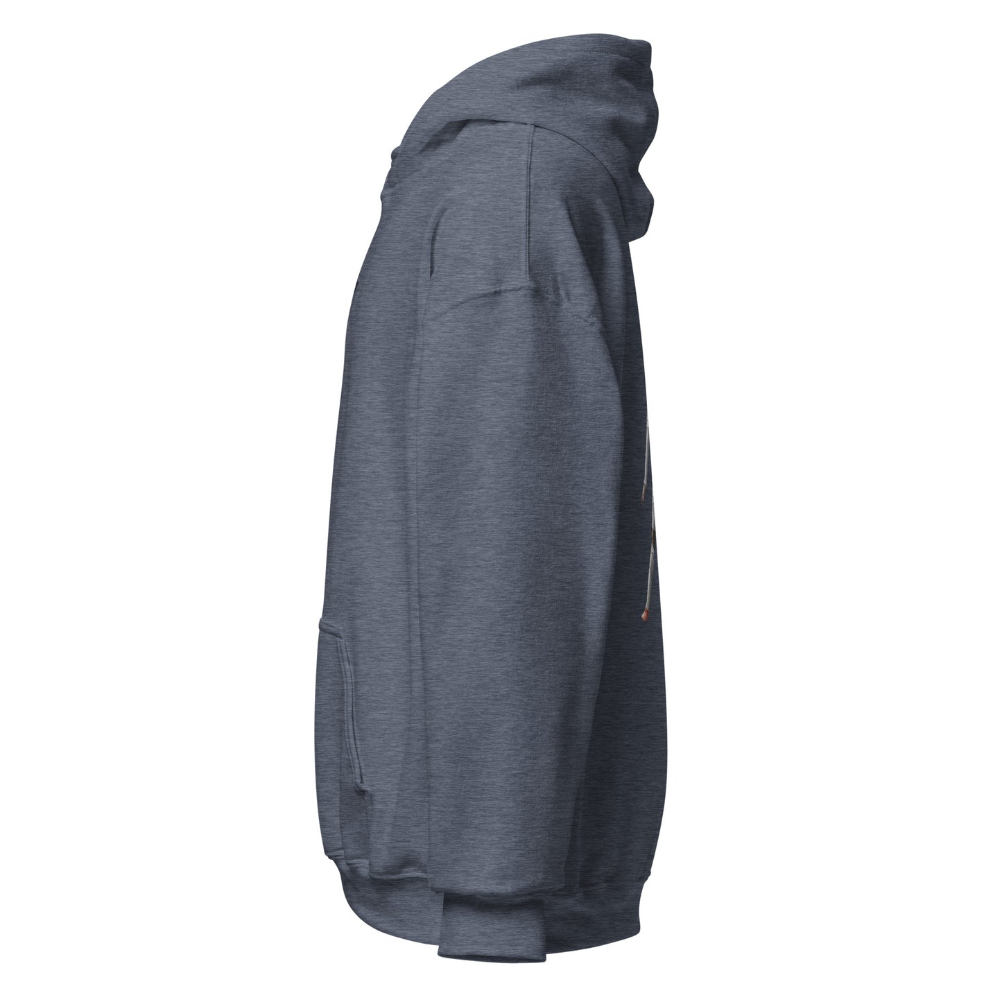 Pull à capuche CR7 Cristiano Ronaldo bleu marine sport – profil gauche