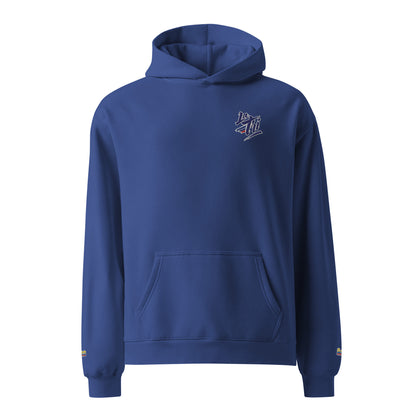 Sweat à capuche oversize unisexe – poche kangourou