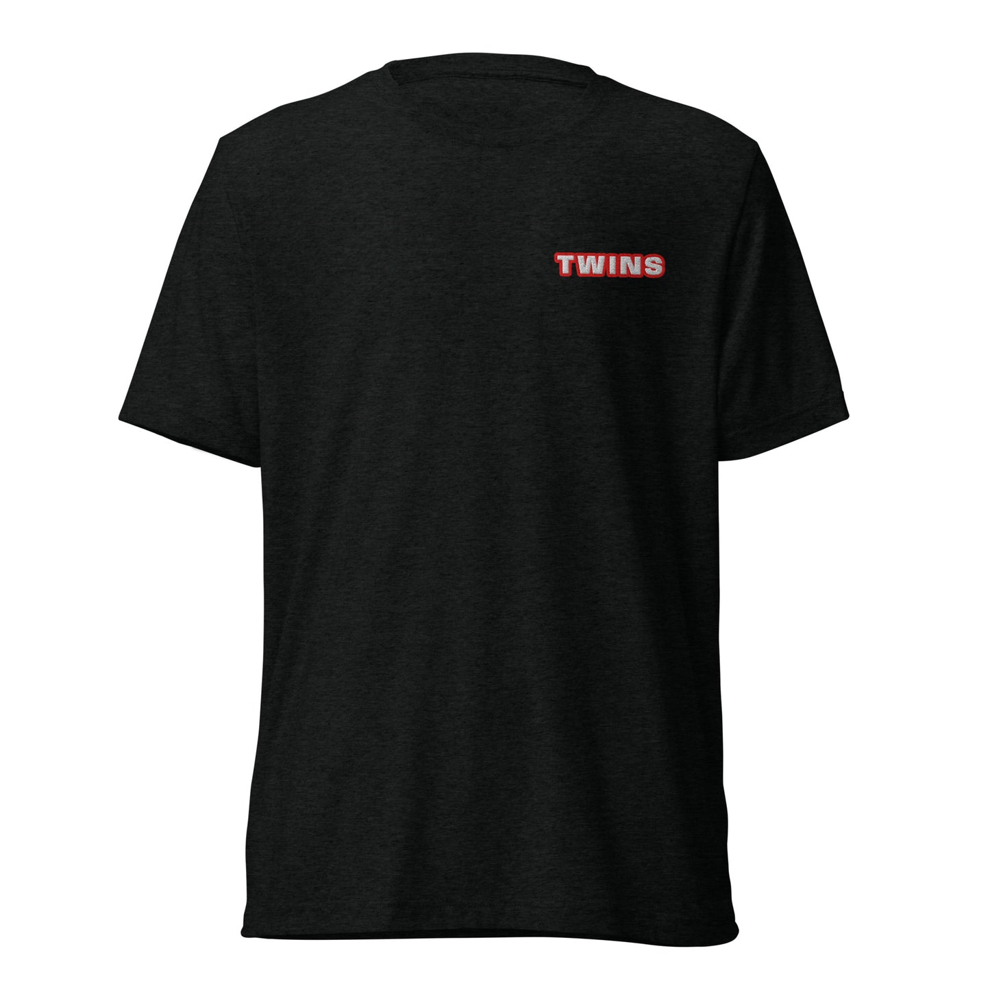 T-shirt Twins Urban Style noir face - broderie Twins poitrine