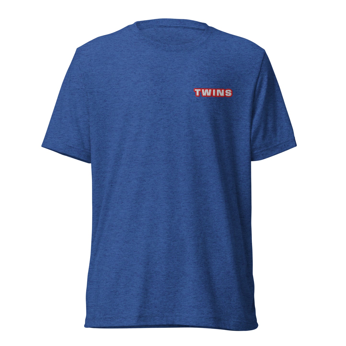 T-shirt Twins Urban Style bleu roi face - broderie Twins